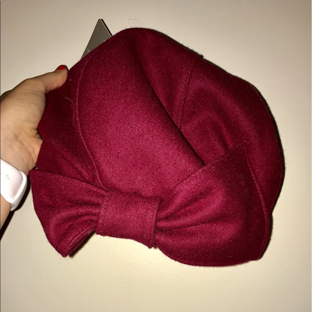 NWT - Anthropologie Bow Bucket Hat
