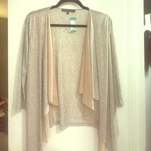 Neutral sweater/cover up