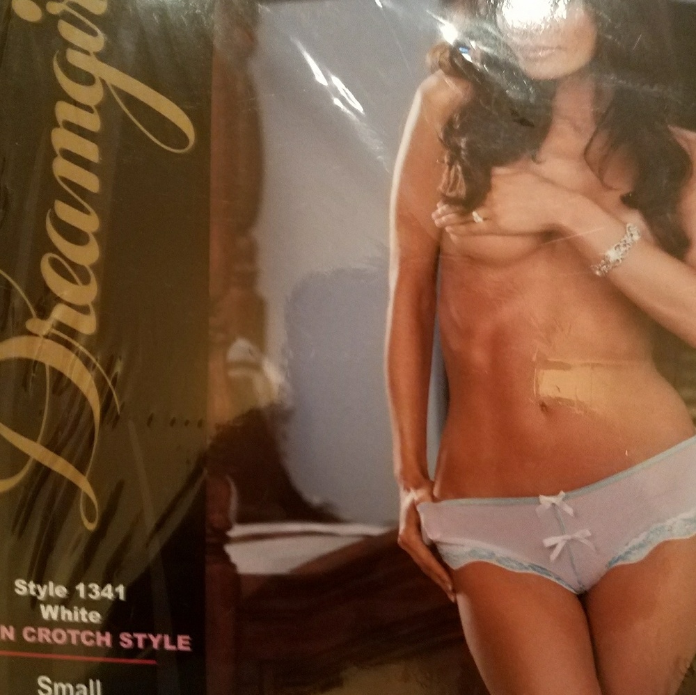 NWT. Dreamgirl Knit Chiffon Panty