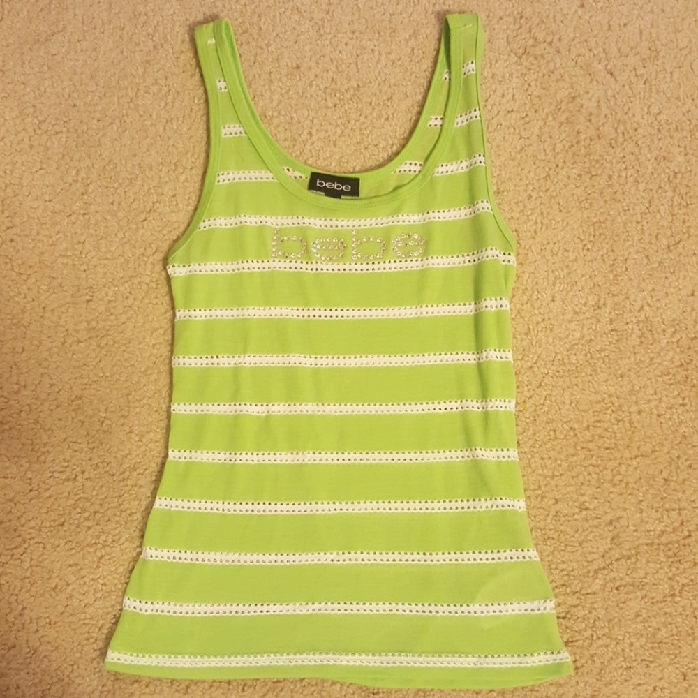 Stripped BeBe tank top