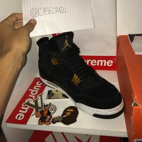 Royalty retro 4s men's size 12 - Picture 2 of 4