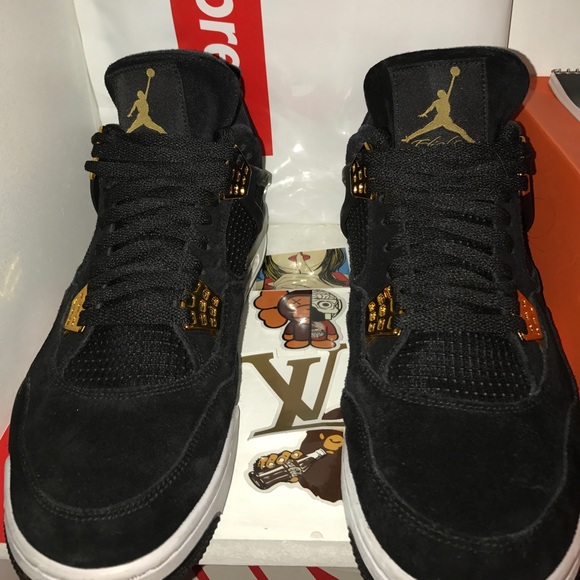 Royalty retro 4s men's size 12 - Picture 3 of 4