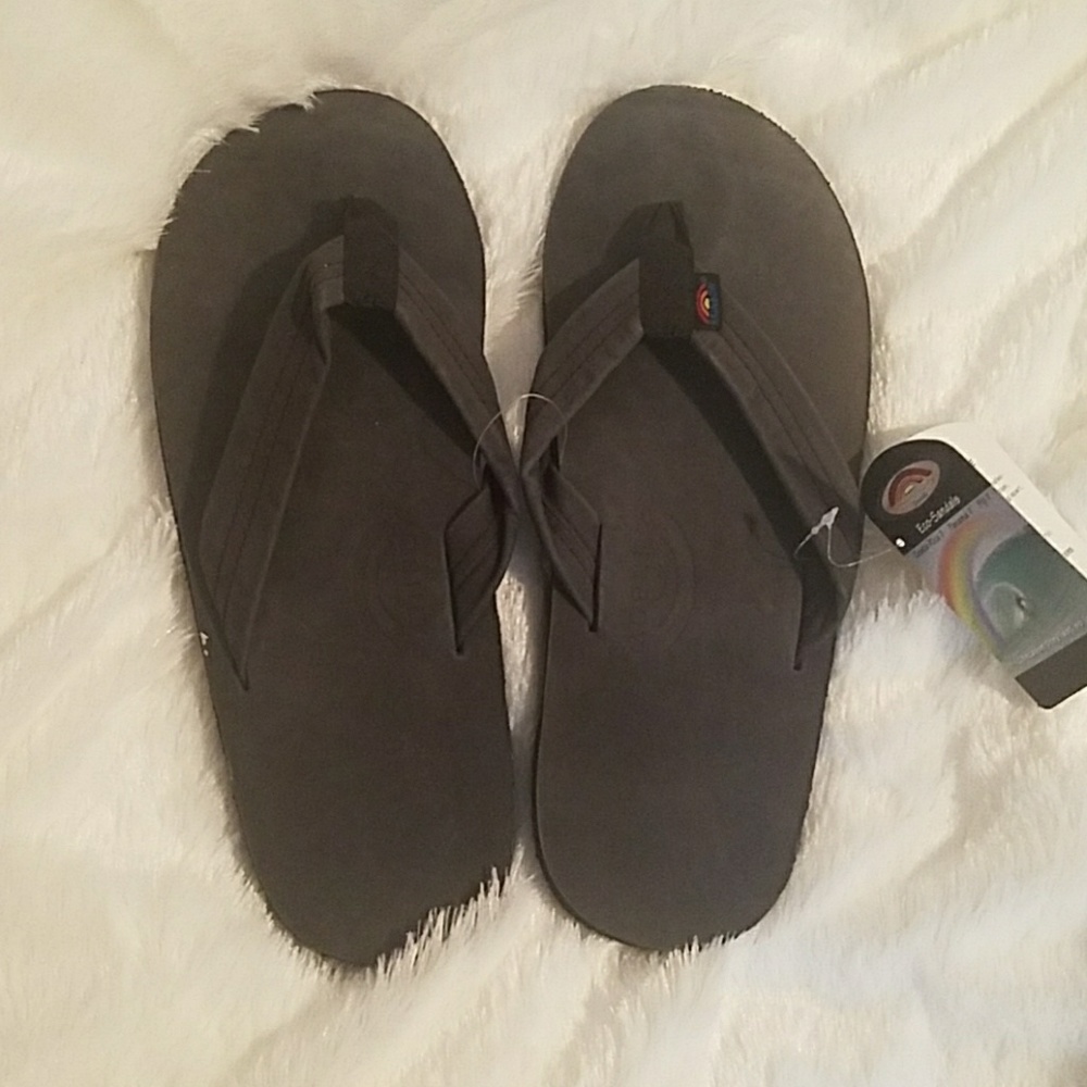 Men's Rainbow Flip Flops