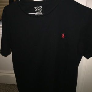 Black polo Ralph Lauren shirt size medium