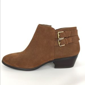 New Sam Edelman boots booties brown suede ankle