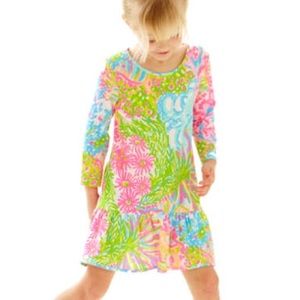 Girl's size 2/3 Lilly Pulitzer dress-Lover's Coral