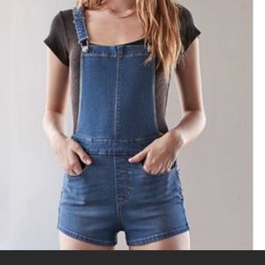 PacSun overall shorts