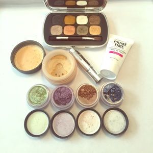 Bare Minerals EUC eye shadows, foundation, &primer