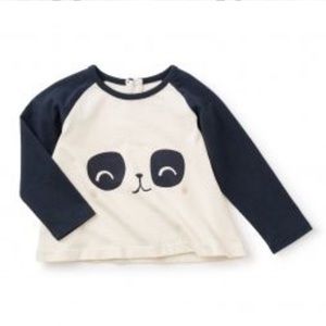 Tea little girls panda shirt 🐼
