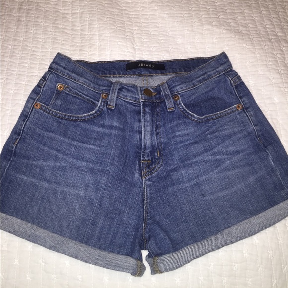 J Brand Gracie High rise Roll up Shorts - Picture 4 of 4