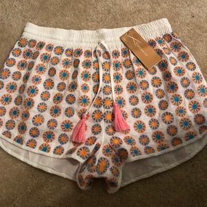 Cute cotton summer shorts NWT M