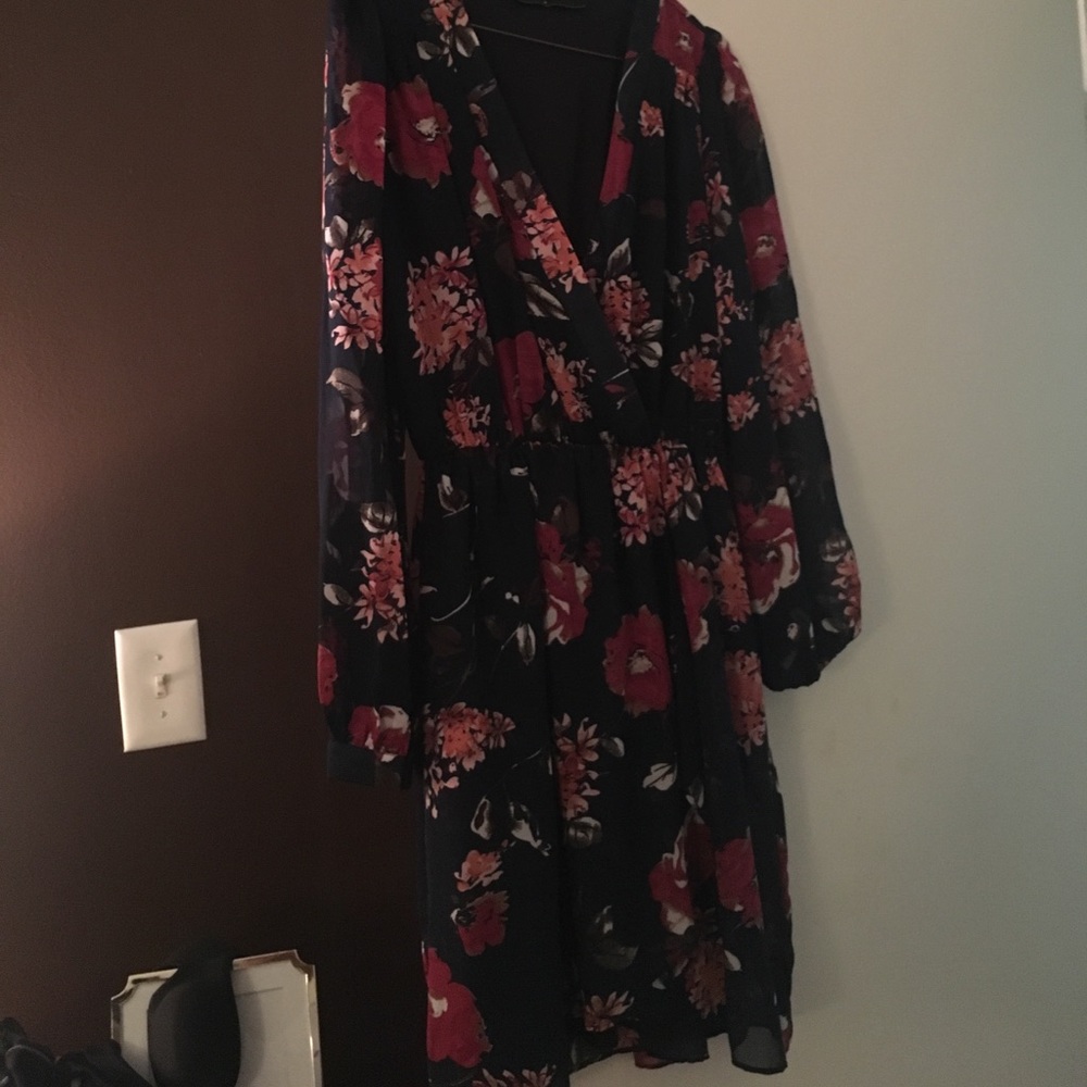 Akira Fall Floral Dress/ Shirt