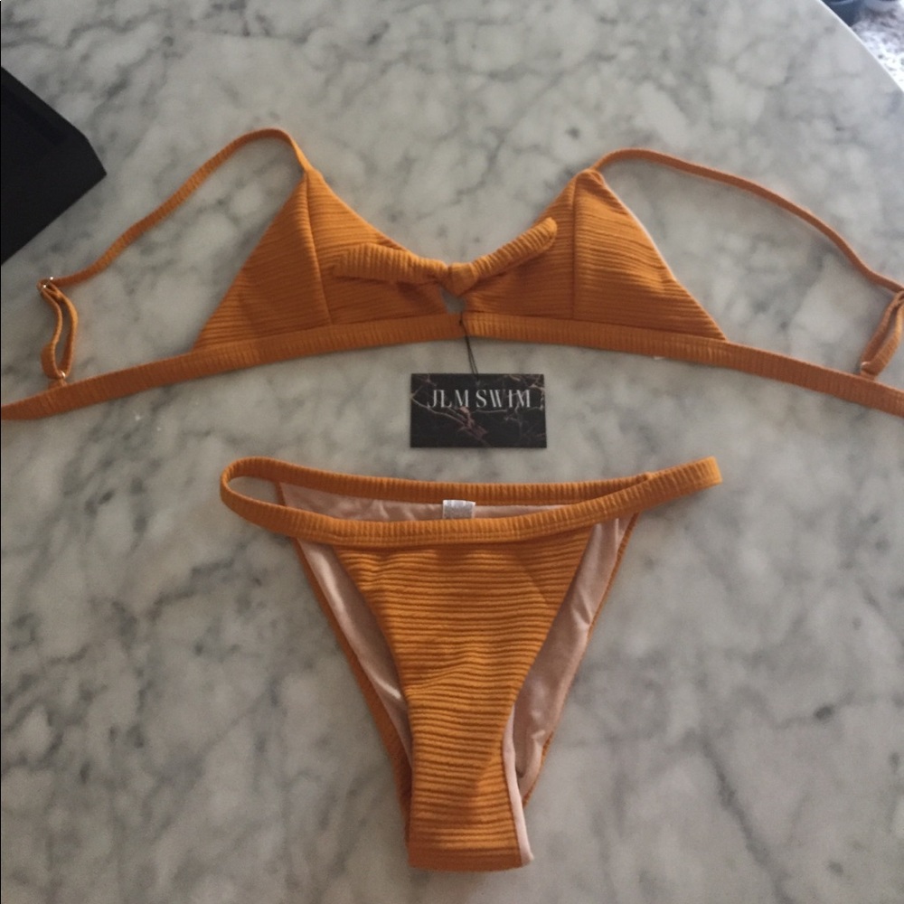 $25 SALE!  • Tie-Up Orange Bikini •