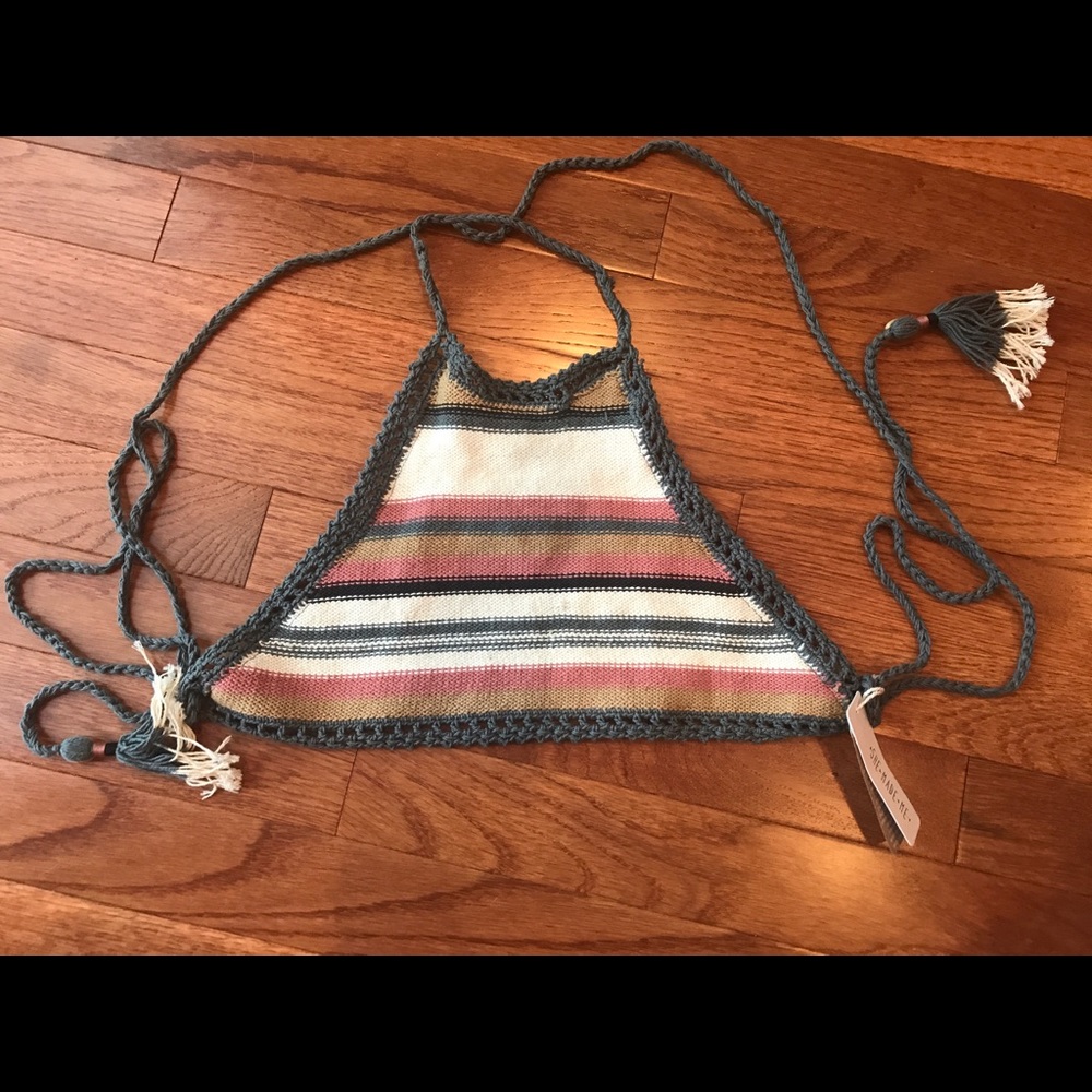 NWT SHE MADE ME bikini top
