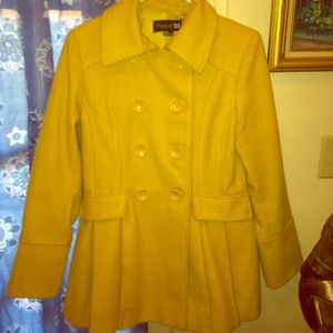 Yellow Peacoat