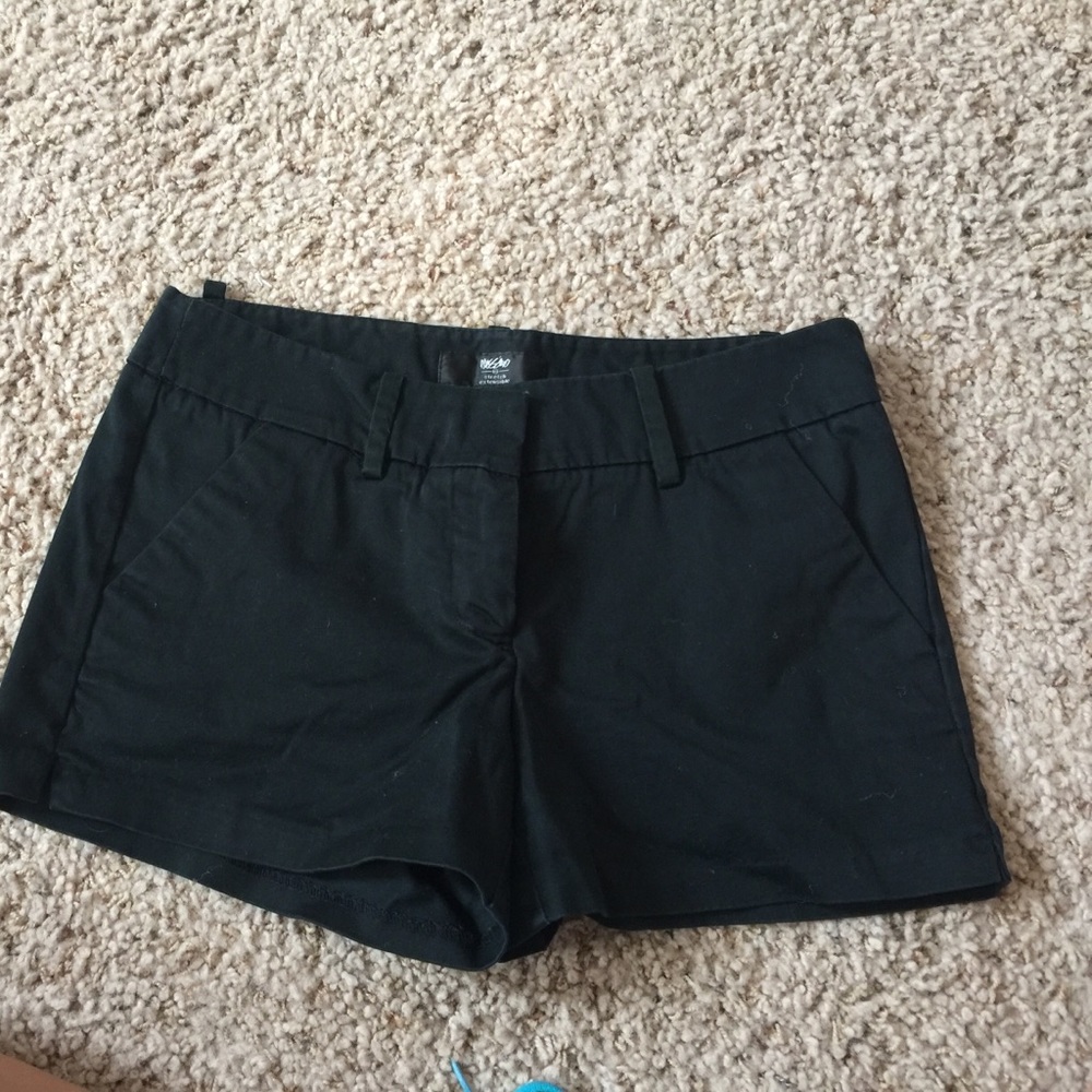 Black Dress Shorts
