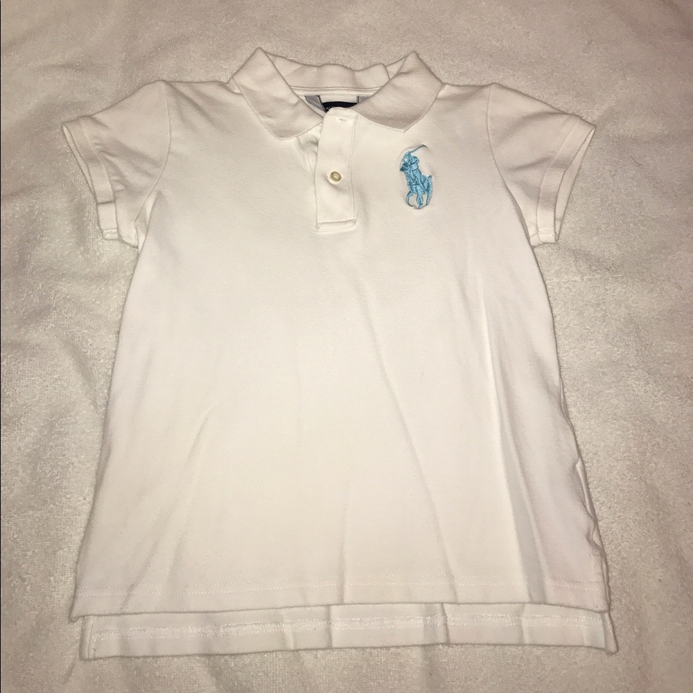 Ralph Lauren white polo shirt
