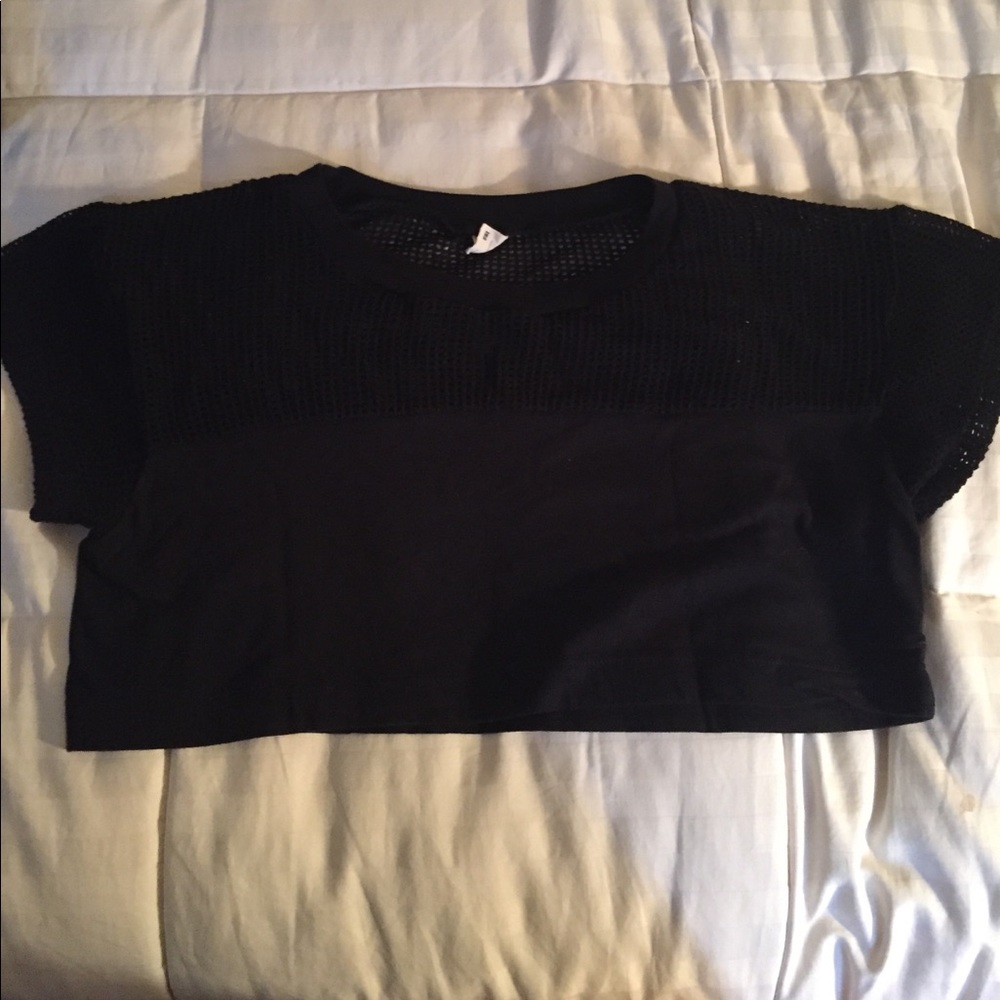 Mesh Crop Top