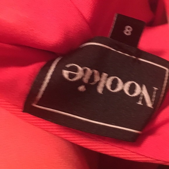 Coral Orange Bodycom Cutout Dress - Picture 2 of 4