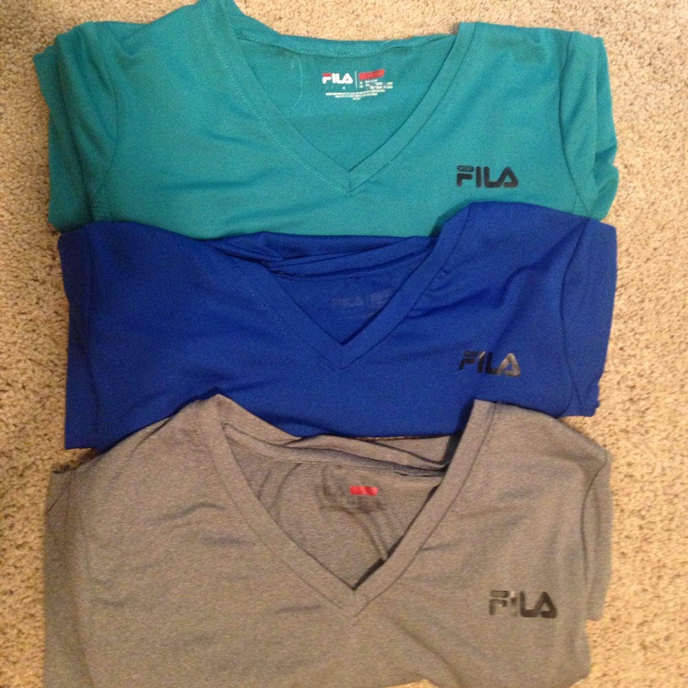 3 fila tee shirts! 1 for $8 or 3 for $18
