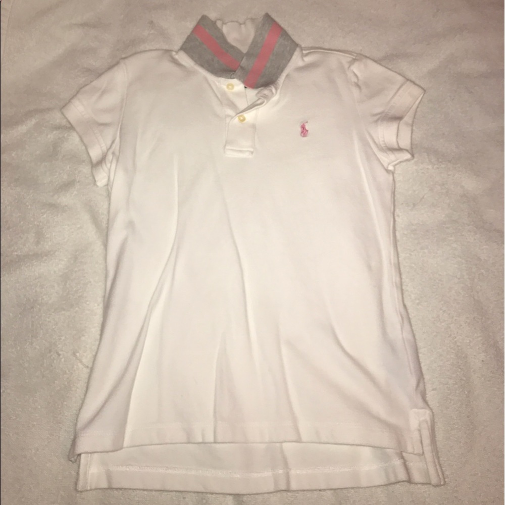 Ralph Lauren white polo shirt