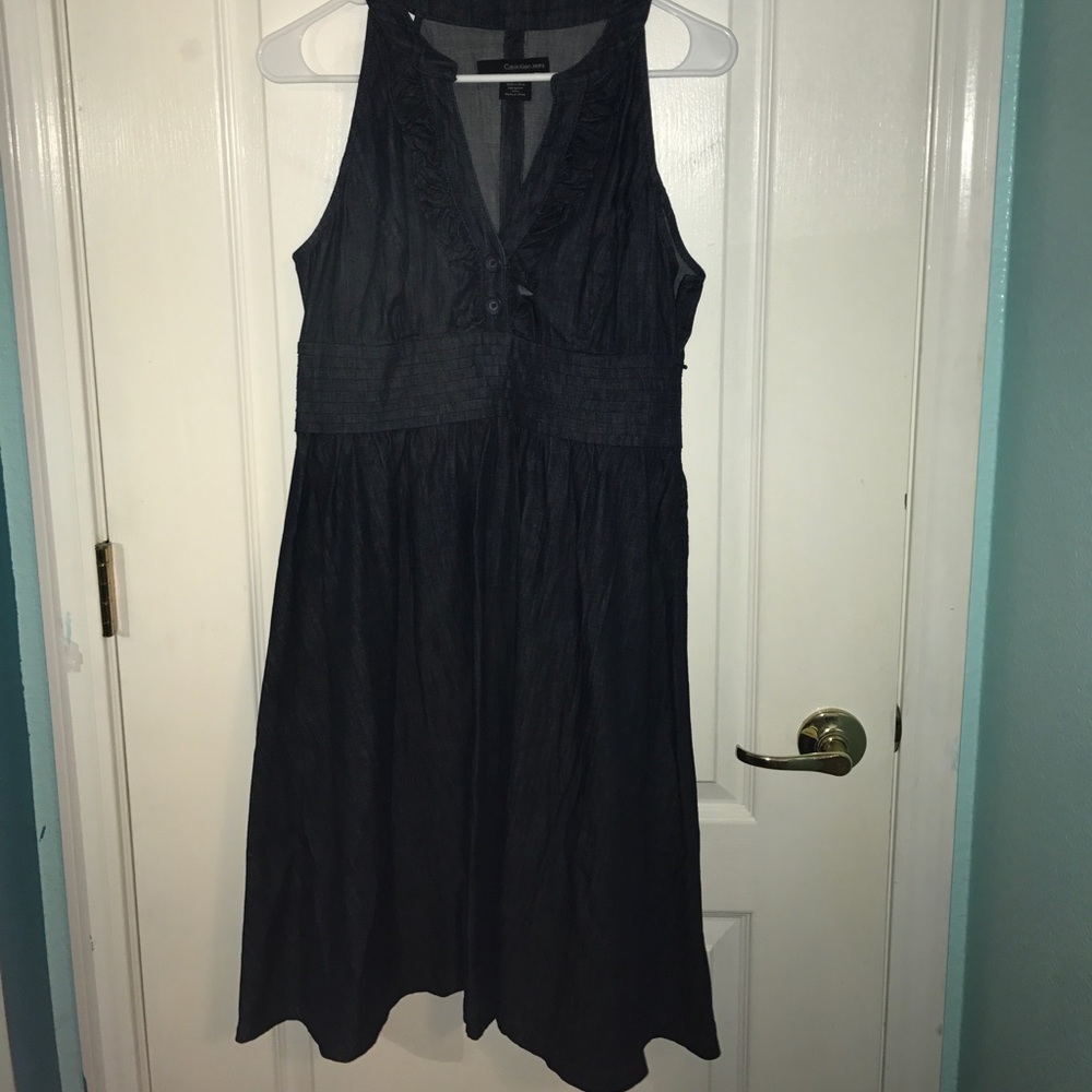 *NEVER WORN* Calvin Klein Denim Dress