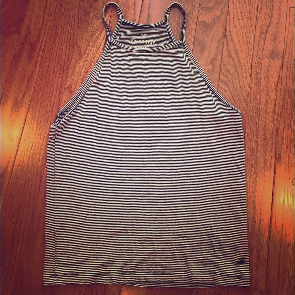 American Eagle striped soft and sexy top