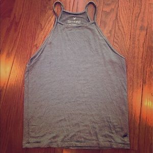 American Eagle striped soft and sexy top