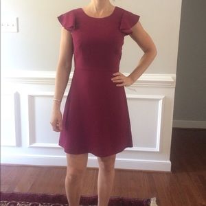 NWT Flowy back ruffle dress