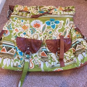 Colorful fun spring purse