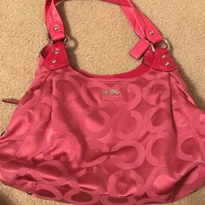Pink Coach purse
