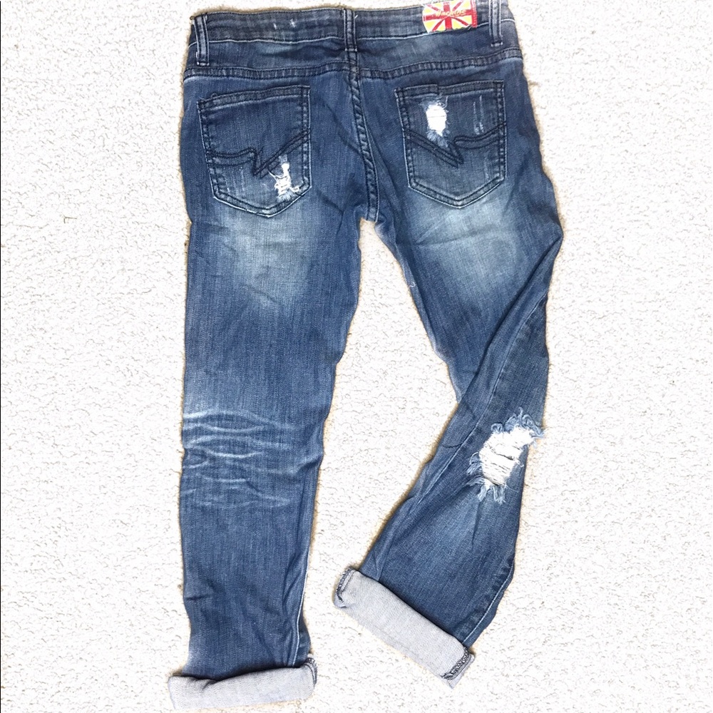 Denim Ripped Jeans - Picture 3 of 4