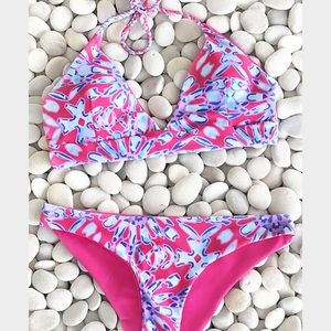 NWT Cupshe Pink Romance Bikini