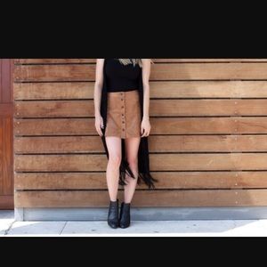 American eagle brown skirt