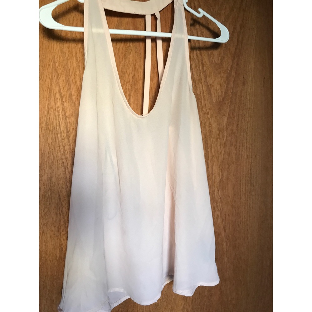 Forever 21 dressy pink tank