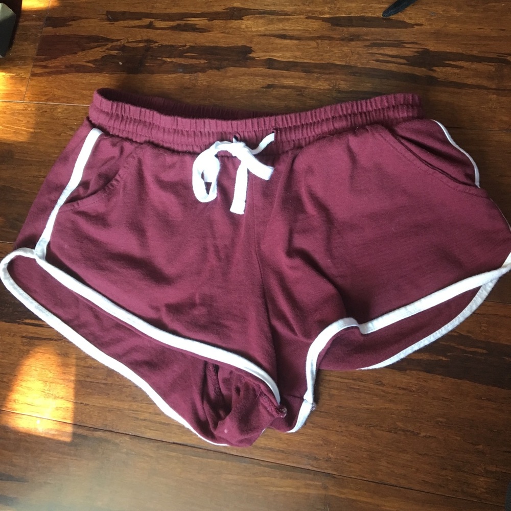 Maroon Varsity Shorts
