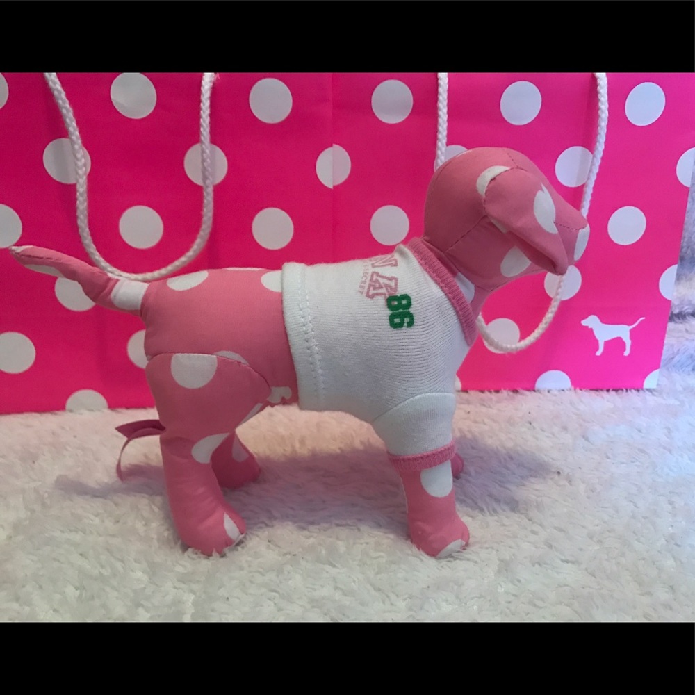 PINK small dog