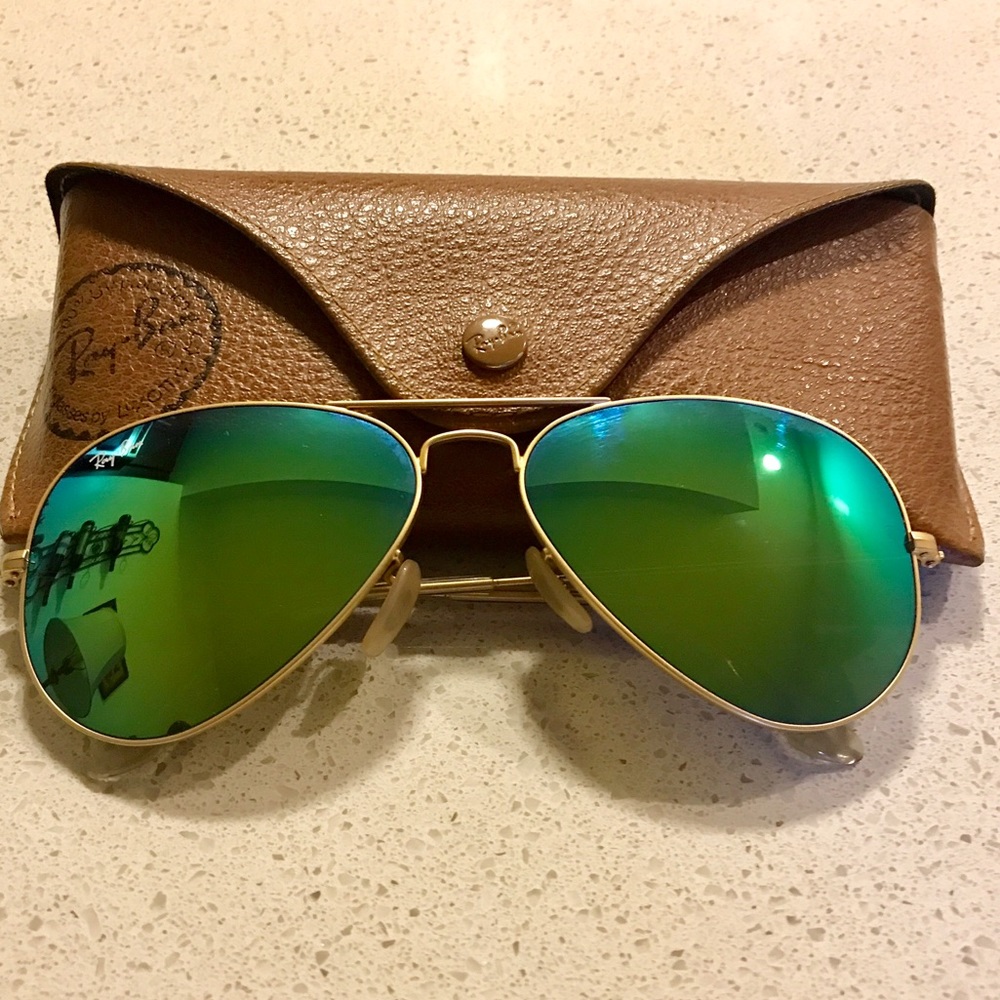 Ray-Ban Mirrored Aviators