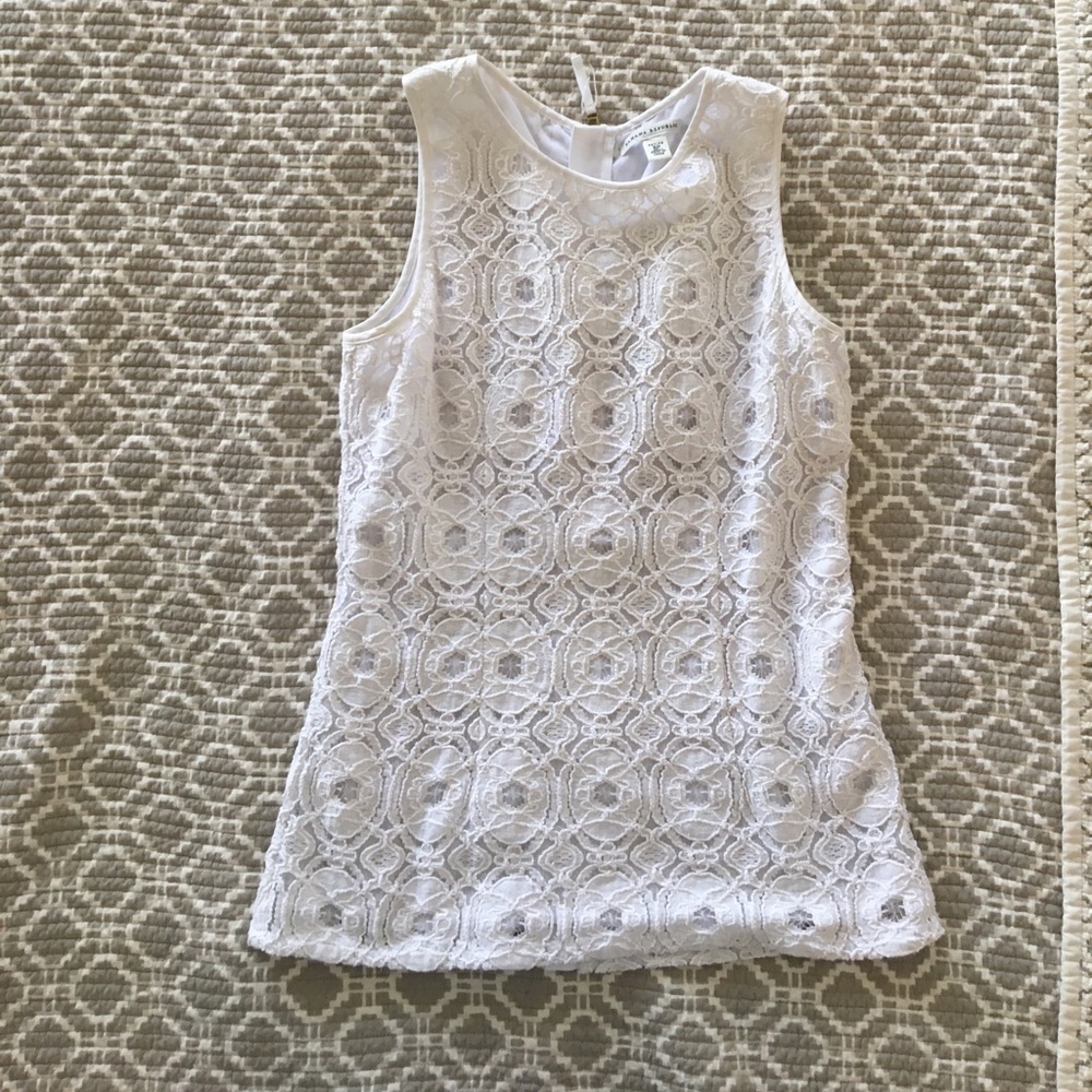 Detailed white blouse