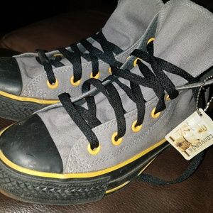 Converse High Top Sneakers - Batman colors