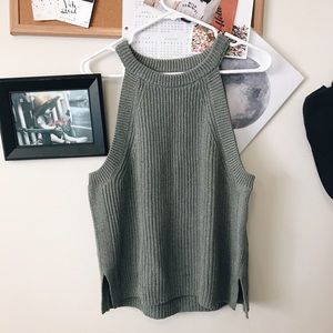 Madewell valley sweater tank