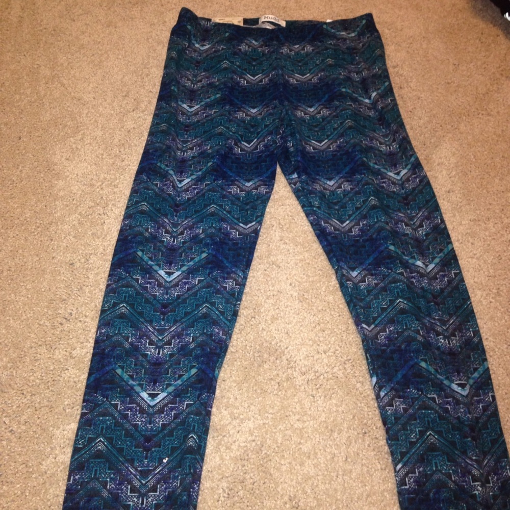 soft patterned leggings
