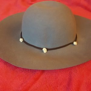 Nine west pale blue sun hat