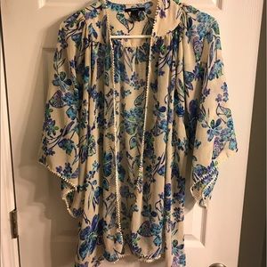 Forever 21 floral kimono