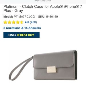 💝New in box! IPhone 7 plus clutch!💝