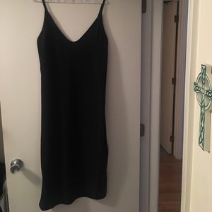Everlane Black Slip Dress