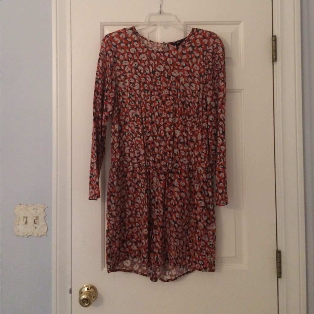 cheetah print romper. H&M
