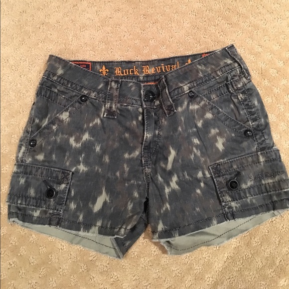 Rock Revival Camo Shorts