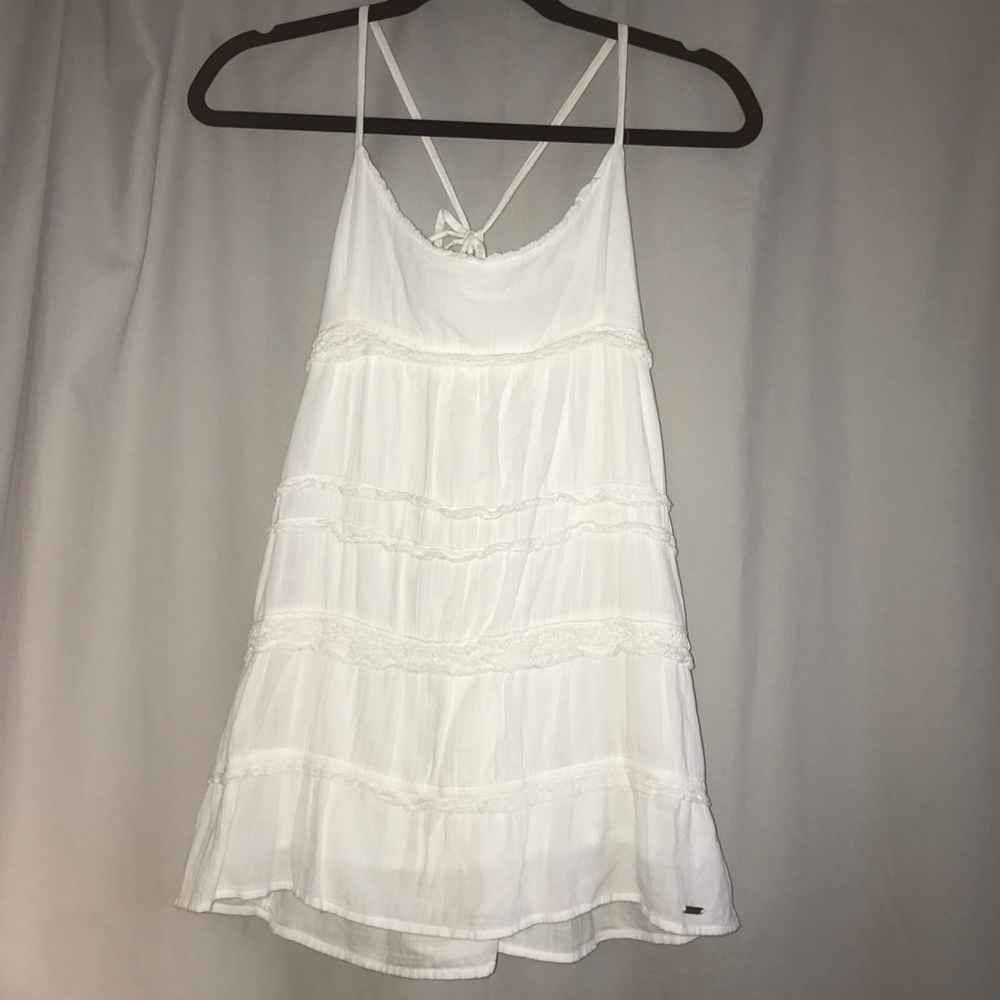 White Hollister dress!