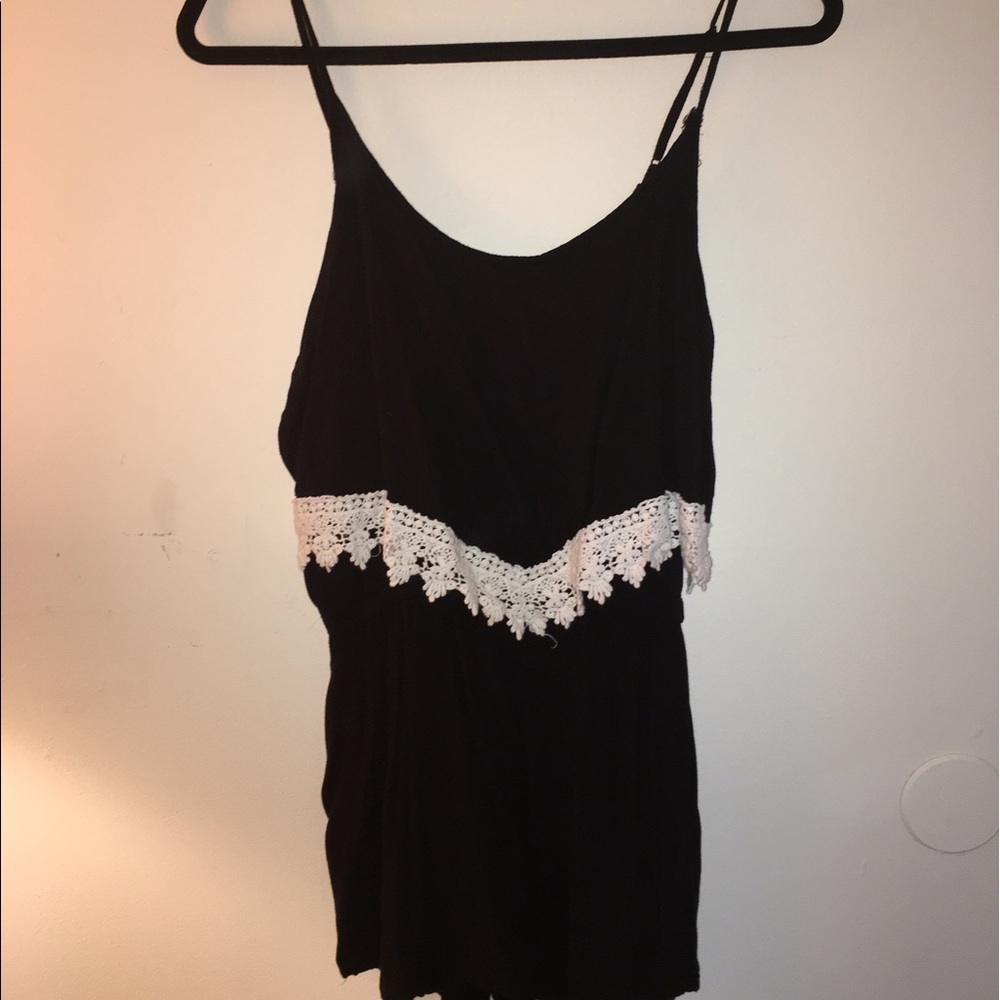 black aeropostale romper